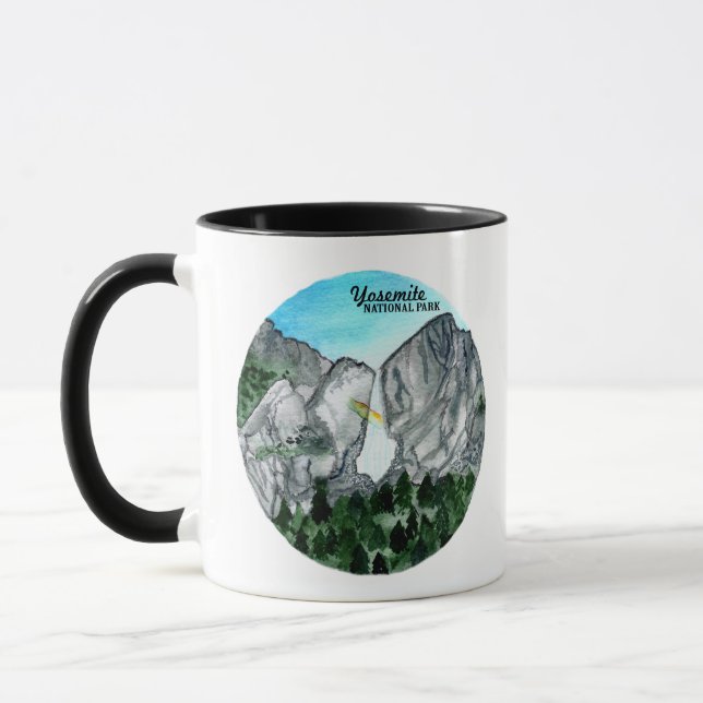 Taza Arte acuático del Parque Nacional Yosemite (Izquierda)