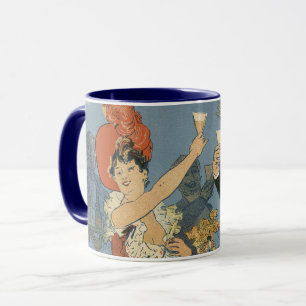 Taza Arte Antiguo Modernista, Restaurante Taverne Olymp