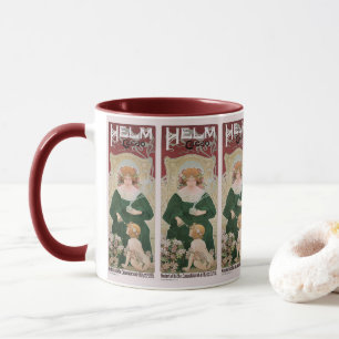 Taza Arte Antiguo Nouveau Helm Cacao por Privat Livemon