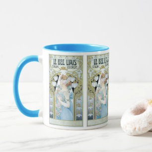 Taza Arte Antiguo Nouveau Le Bec Liais, Privat Livemont