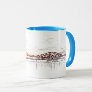 Taza Arte Atmosférico del Puente Forth