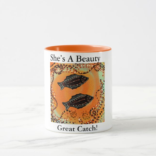 TAZA ARTE AUSTRALIANO (Centro)