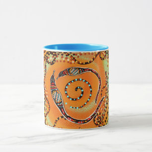 TAZA ARTE AUSTRALIANO