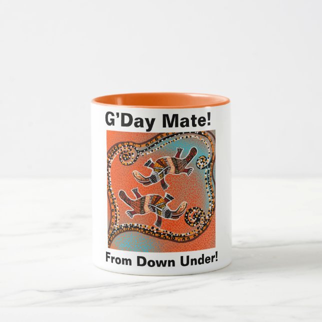 TAZA ARTE AUSTRALIANO (Centro)