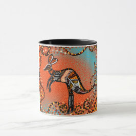 TAZA ARTE AUSTRALIANO