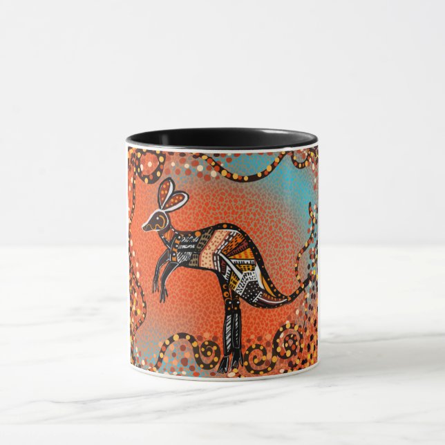 TAZA ARTE AUSTRALIANO (Centro)