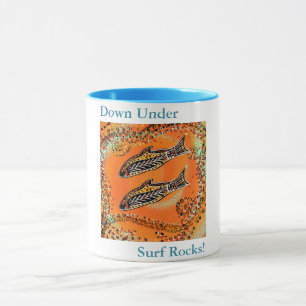 TAZA ARTE AUSTRALIANO