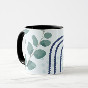 Taza Arte botánico australiano de la mantis religiosa e