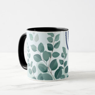 Taza Arte botánico australiano de la mantis religiosa e