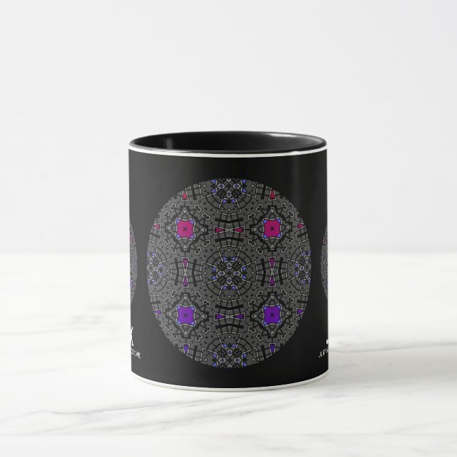 Taza Arte caleidoscopio de trece volúmenes cuarenta y u (Centro)