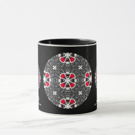 Taza Arte caleidoscopio del volumen dieciséis