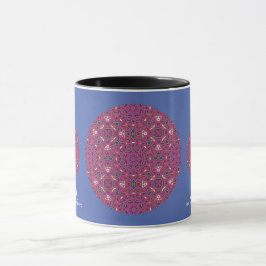 Taza Arte caleidoscopio del volumen nueve