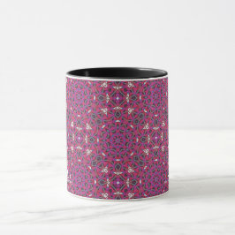 Taza Arte caleidoscopio del volumen nueve doce