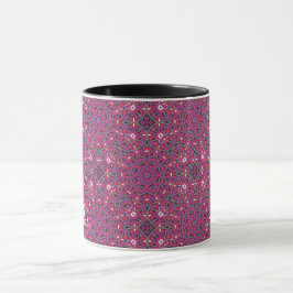Taza Arte caleidoscopio del volumen nueve ocho