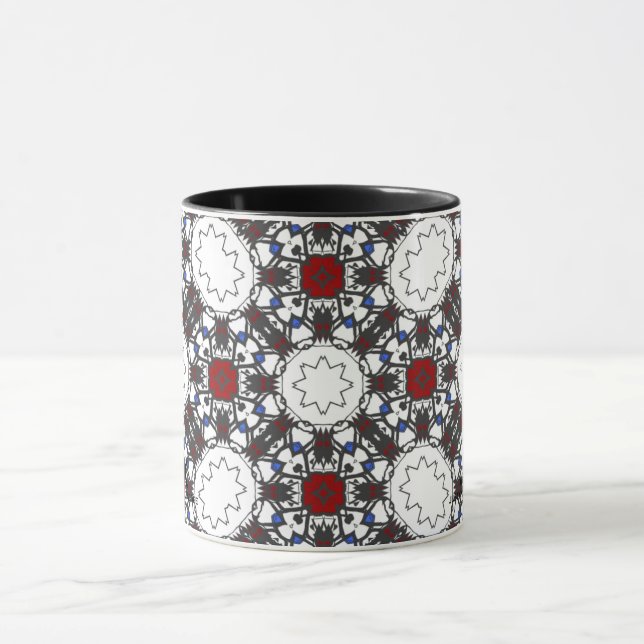 Taza Arte calidoscopio del volumen cuatro (Centro)