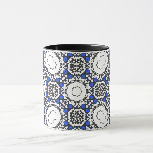 Taza Arte calidoscopio del volumen cuatro ocho (Centro)