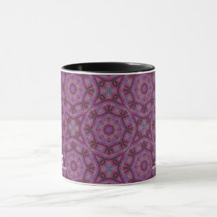 Taza Arte calidoscopio del volumen nueve treinta y dos