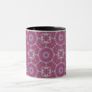 Taza Arte calidoscopio veinte del volumen nueve