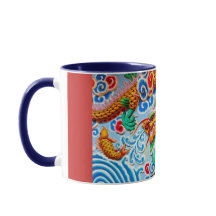 Arte colorido chino de la pared