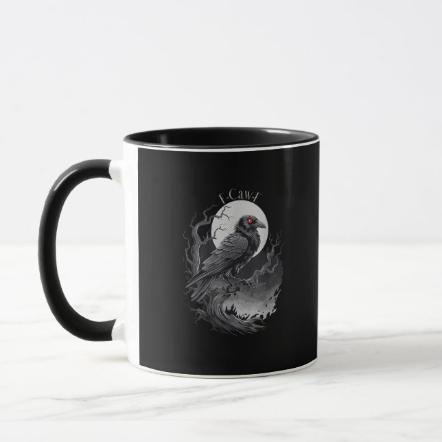 Taza Arte Creativo del Pájaro F-Caw-F (Izquierda)