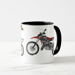 Taza Arte de Bicicleta de Carreras