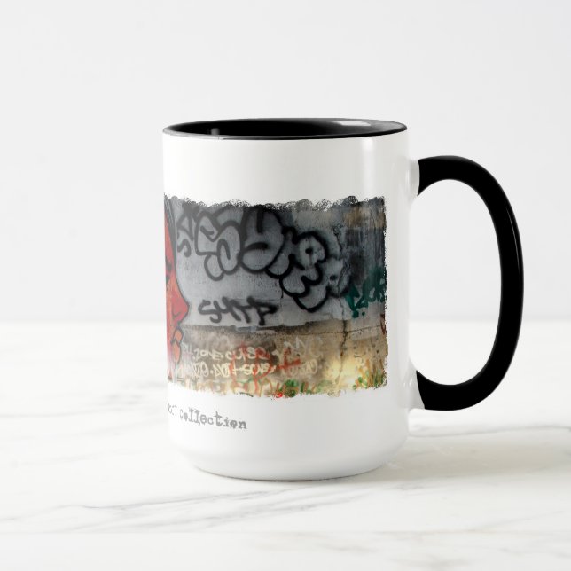Taza Arte de Boston - colección del puente de los BU - (Derecha)
