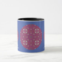 Taza Arte de caleidoscopio del volumen nueve diecisiete