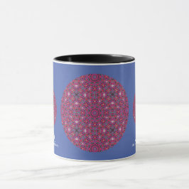 Taza Arte de caleidoscopio del volumen nueve tres