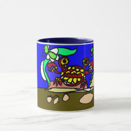 Taza Arte de cangrejo