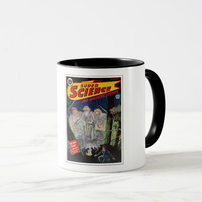 TAZA ARTE DE CUBIERTA DE REVISTA PULP DE 1949 (Anverso derecho)