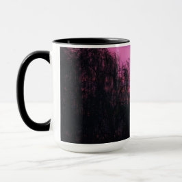 Taza Arte de dios una salida del sol magnífica a través
