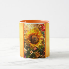 Taza Arte De Girasol Por William Morris