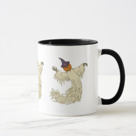 Taza Arte de Halloween del Fantasma con Cabeza de Calab