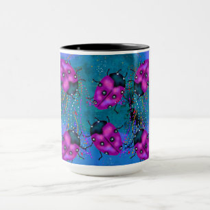 TAZA ARTE DE LADYBUG