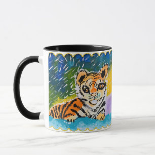 Taza "Arte de los niños" de Baby Tiger