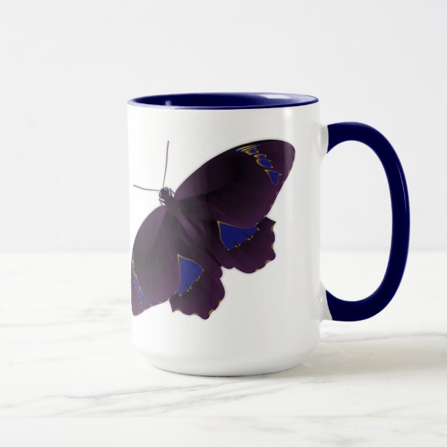 Taza Arte de mariposa (Derecha)