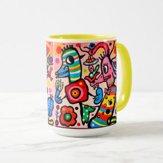 Taza arte de mugre