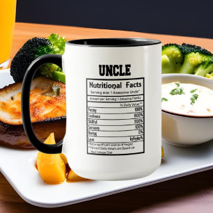 Taza arte de palabras del tío genial