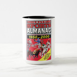 Taza Arte de pared de metal Almanaque deportivo