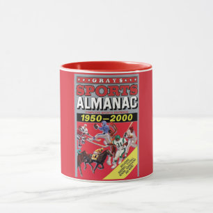 Taza Arte de pared de metal Almanaque deportivo
