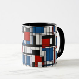 Taza Arte de pared geométrica abstracto moderno