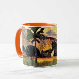 Taza Arte de Paul Gauguin: Ven aquí, camino en Tahití,