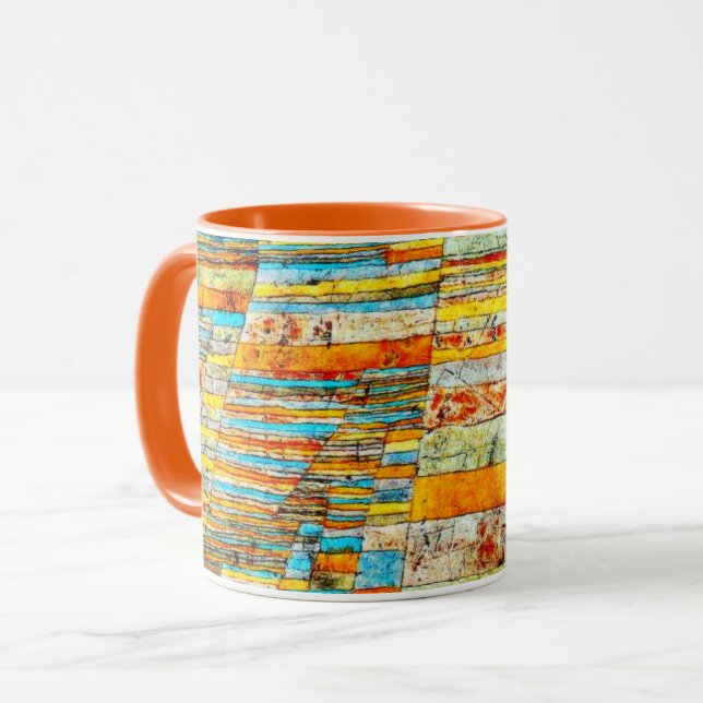 Taza Arte de Paul Klee: Autopista y caminos (Anverso izquierdo)