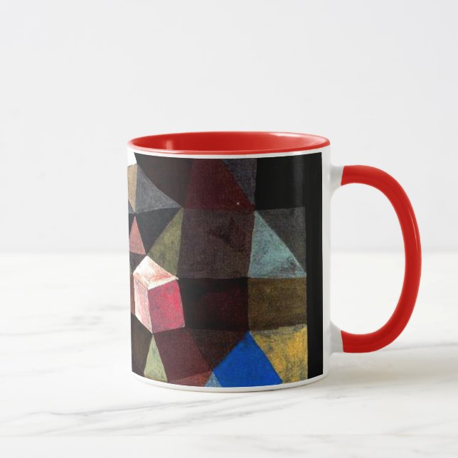Taza Arte de Paul Klee: Paisaje cristalino (Derecha)