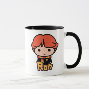Taza Arte de personaje de dibujos animados de Ron Weasl