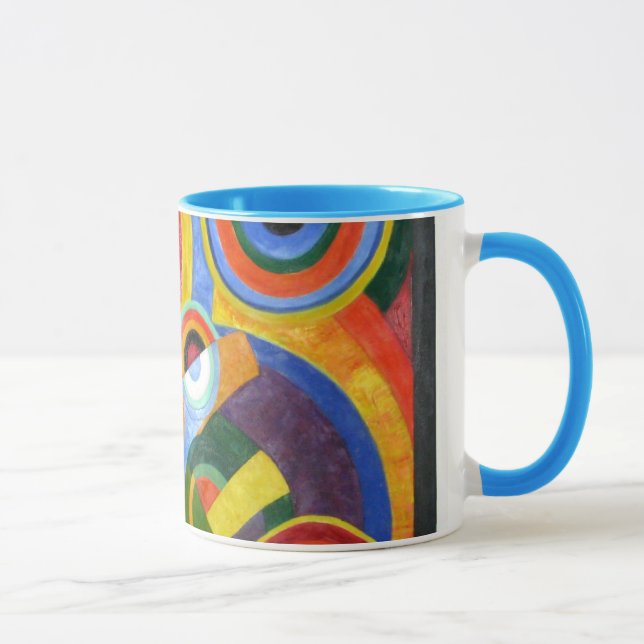Taza Arte de Robert Delaunay: Ritmo (Derecha)
