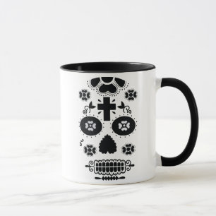 Taza Arte del cráneo