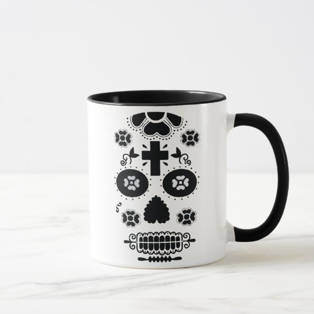 Taza Arte del cráneo (Derecha)
