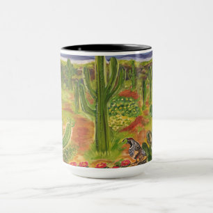 Taza Arte del desierto de Arizona