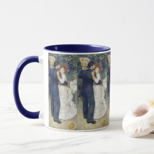 Taza Arte del Impresionismo Antiguo, Baile Campestre de